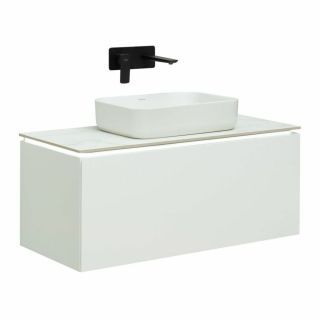 Тумба под раковину Allen Brau Infinity 1.21004.WM подвесная Белый матовый